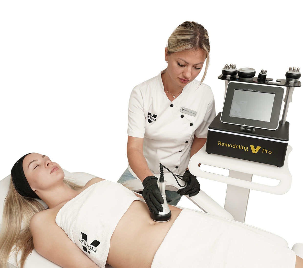 Aparat za kavitaciju, radiotalase tela, radiotalase lica. Multifunkcionalni kozmetički aparat